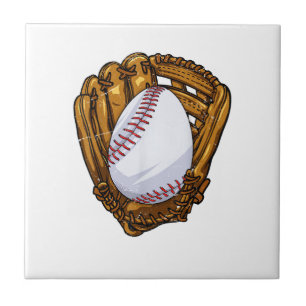 Funny Easter Egg Baseball Egg Hunting Easter Day M Ceramic Tile