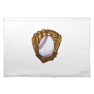 Funny Easter Egg Baseball Egg Hunting Easter Day M Cloth Placemat