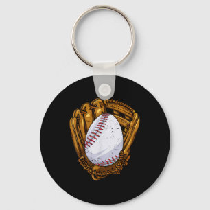 Funny Easter Egg Baseball Egg Hunting Easter Day M Keychain