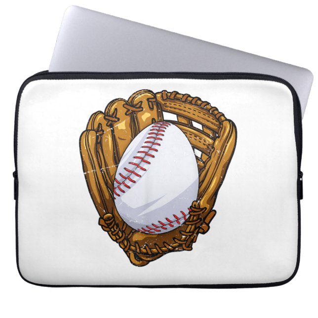 Funny Easter Egg Baseball Egg Hunting Easter Day M Laptop Sleeve (Front)