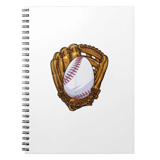 Funny Easter Egg Baseball Egg Hunting Easter Day M Notebook (Front)