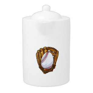 Funny Easter Egg Baseball Egg Hunting Easter Day M Teapot