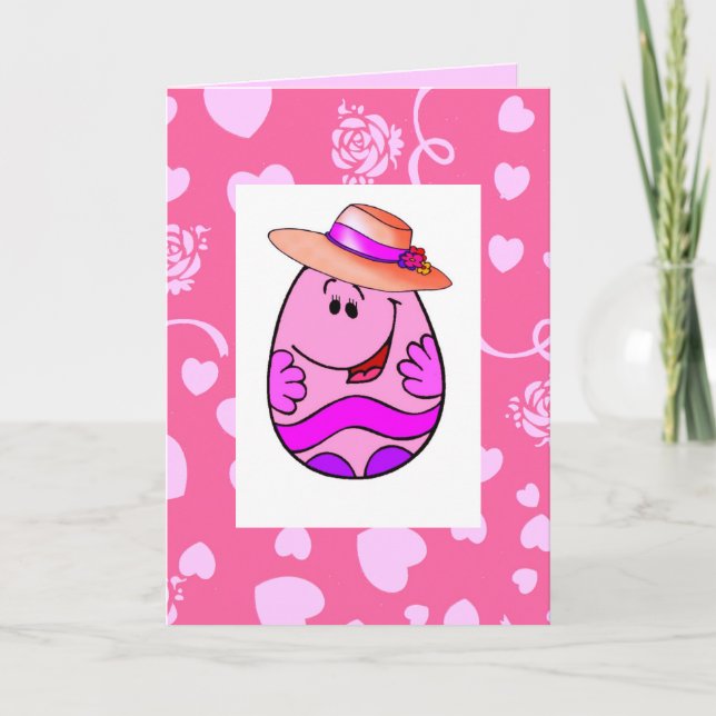Funny Easter Egg Card (Front)