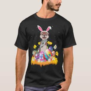 Funny Easter Egg  Cute Sea Otter Easter Sunday T-Shirt