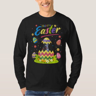 Funny Easter Egg English Bulldog Happy Easter T-Shirt