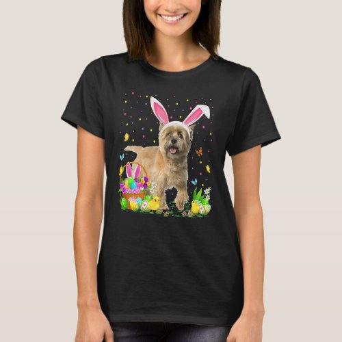 Funny Easter Egg Hunting Cairn Terrier Dog Easter  T_Shirt