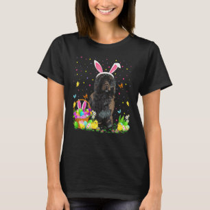 Funny Easter Egg Hunting Portuguese Water Dog East T-Shirt