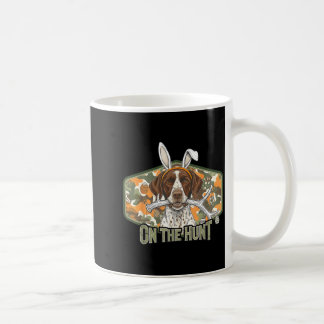 Funny easter labrador retriever on the hunt bunny coffee mug