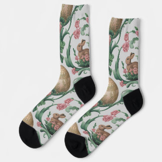 Funny Easter Pattern  Socks