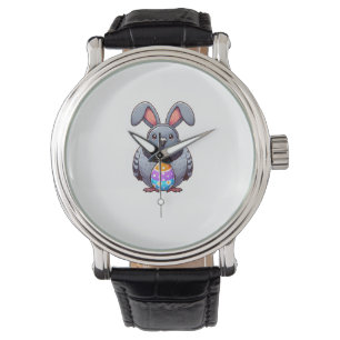 Funny Easter Pigeon Lover Egg Eggs Bunny Rabbit Bu Watch