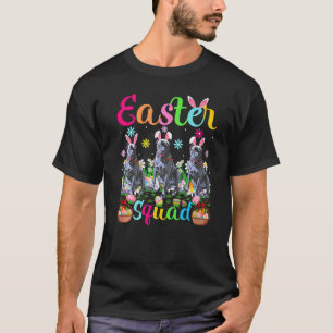 Funny Easter Squad Bunny Ear Cane Corso Dog Happy T-Shirt