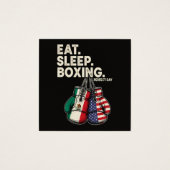 Funny Eat Sleep Repeat Boxing (Front)