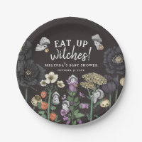 Funny Eat up Witches Halloween Baby Shower