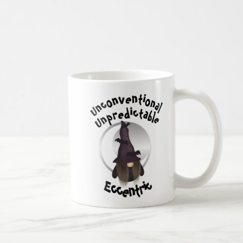 Funny Eccentric Quote Witch Gonk Gnome Mug