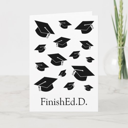 Funny EdD  Doctor of Education Graduation Card