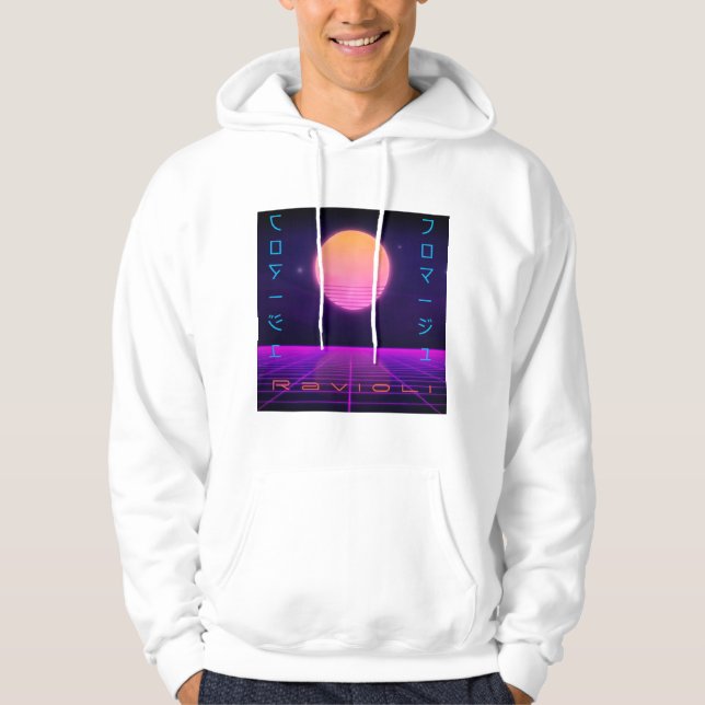 Funny Edgy Meme Modern Design Hoodie (Front)