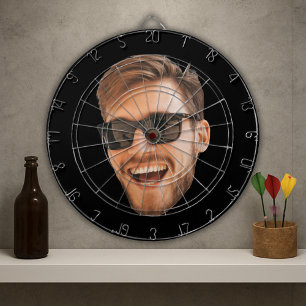 Funny Editable Photo Dart Board