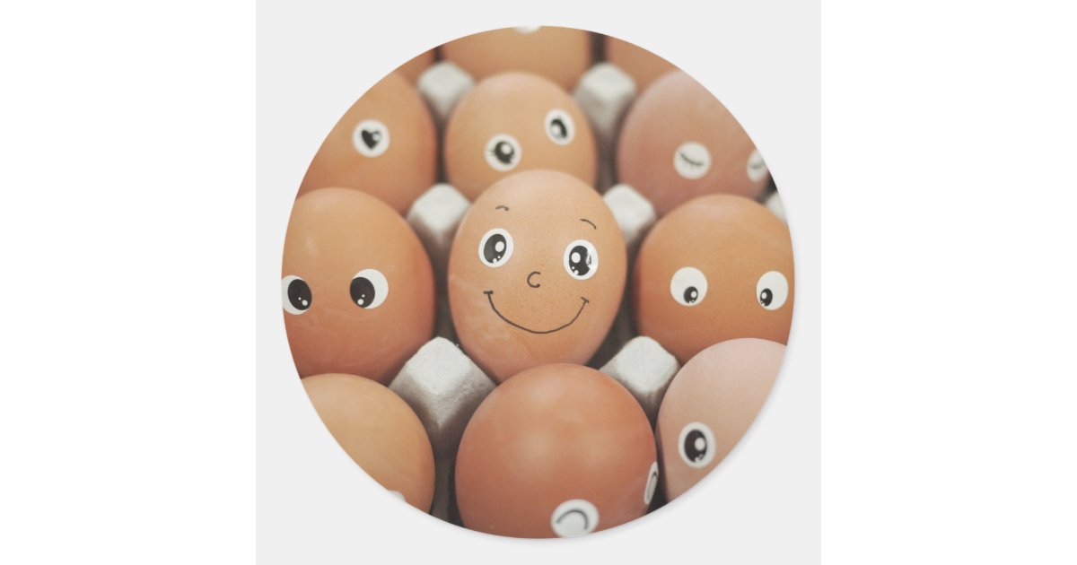 funny egg faces