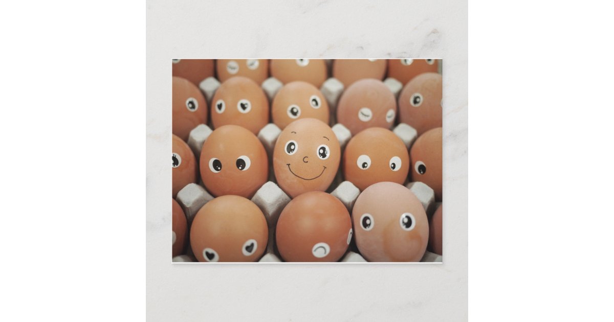 funny egg faces