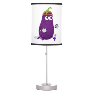 Funny Eggplant Runner Table Lamp