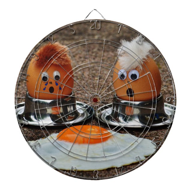 Funny eggs dart board (Front)