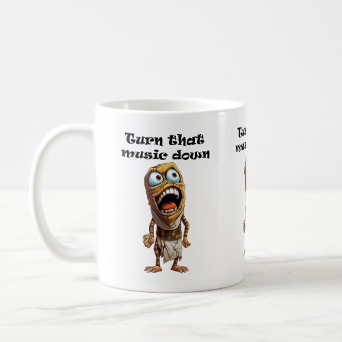 Funny Egyptian Mummy Coffee Mug