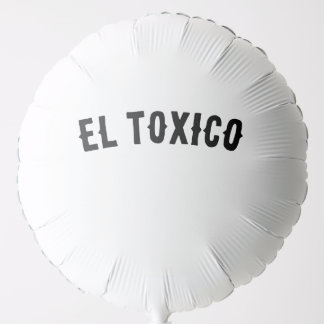Funny "EL TOXICO" Balloon – Bold Party Decoration