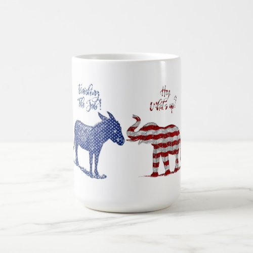 Funny Elections Theme Pro Democrats Biden 2024 Coffee Mug