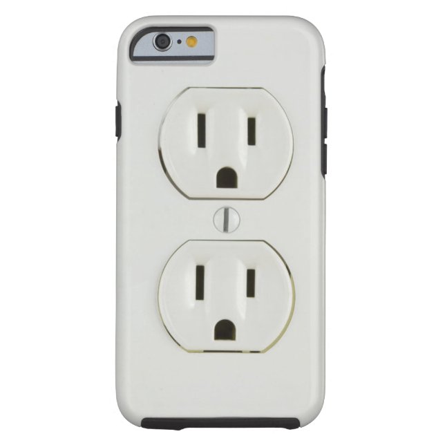 Funny Electrical Outlet Case-Mate iPhone Case (Back)