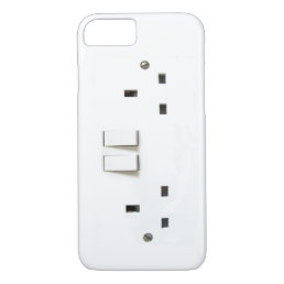 Funny Electrical Outlet from UK On iPhone 7 case