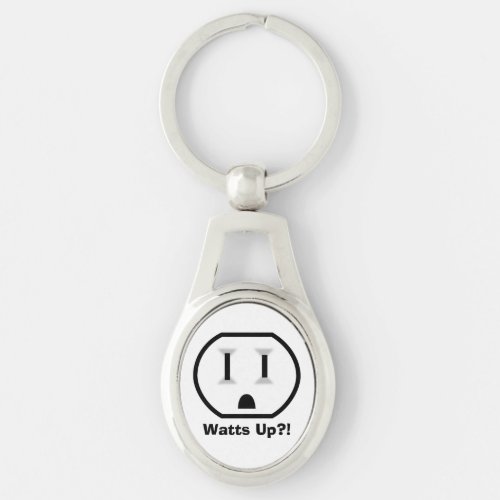 Funny Electrical Outlet Keychain