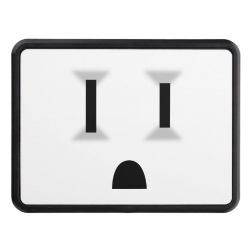 Funny Electrical Outlet No Outline Hitch Cover