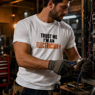 Funny Electrical Trust Me I’m an Electrician T-Shirt