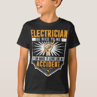 Funny Electrician Art Men Women Work Electrical En