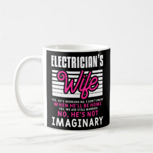 Funny Electrician Husband Quote For An Coffee Mug