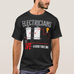Funny Electrician Pun T-Shirt