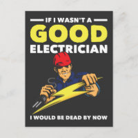 Funny Electrician Saying Job Husband Humor