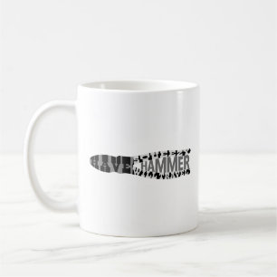Funny Electrician Squeezy Hammer Coffee Mug