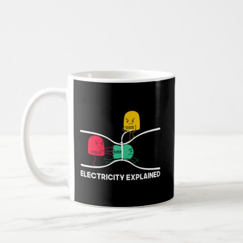 Funny Electricity Explained Stuff I Teacher Nerd G Coffee Mug