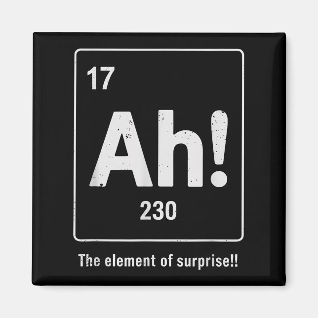 Funny Element Of Surprise  Magnet (Front)