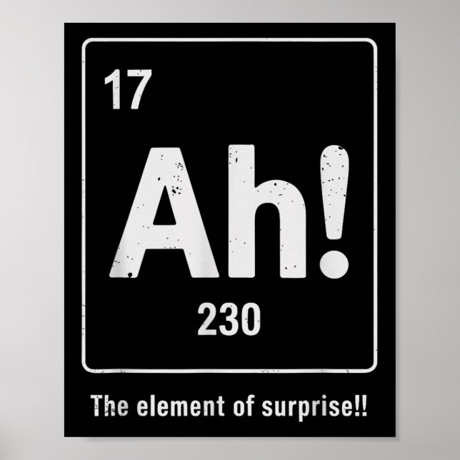 Funny Element Of Surprise  Poster (Front)