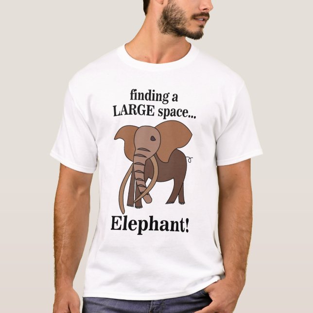 Funny Elephant T-Shirt (Front)