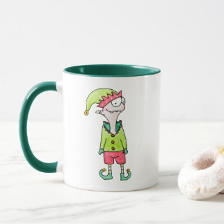 Funny Elf Christmas  Mug