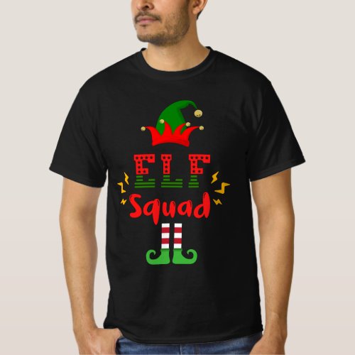 FUNNY ELF SQUAD _ CHRISTMAS FUN T_Shirt