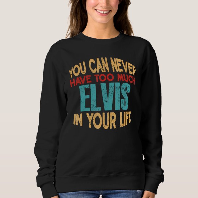 Funny Elvis Personalized Tshirt First Name Joke It (Front)