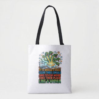 Funny Email Hydra   Tote Bag