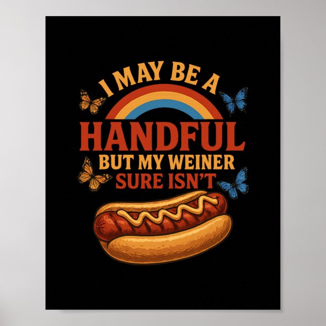 Funny Embyrring Crude Cringey Inappropriate Humor  Poster (Front)