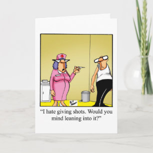 Funny Emergency Nurses Day Greeting Card
