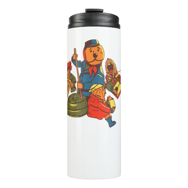 Funny Emmet Otter Christmas Jug Band 1977 Cartoon  Thermal Tumbler (Front)