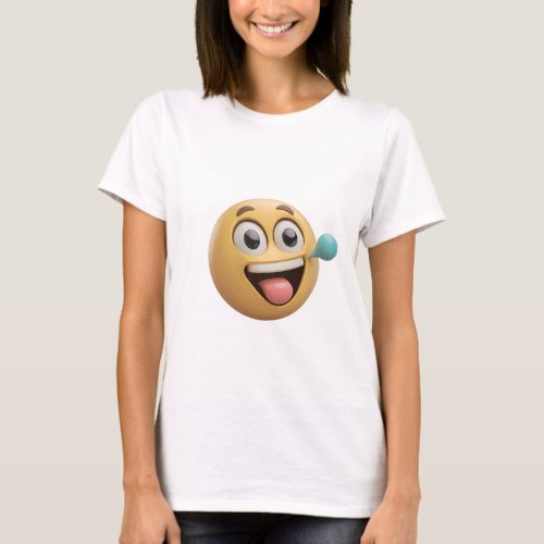 Funny Emoji design _ Emoji  T_Shirt